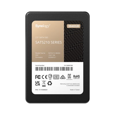 SYNOLOGY - 3840 GB SSD , diseñada para Synology NAS