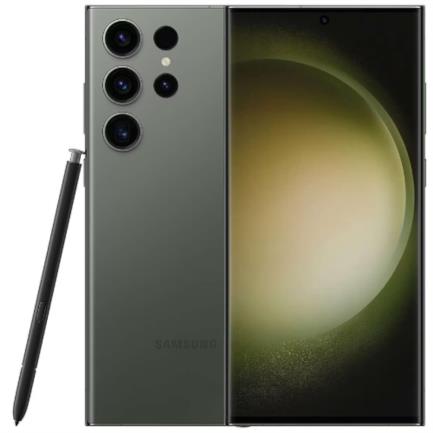 SAMSUNG - Smartphone Samsung S23 Ultra 6.8" 512GB/12GB Cámara 200MP+12MP+10MP+10MP/12MP Octacore Android 13 Color Verde