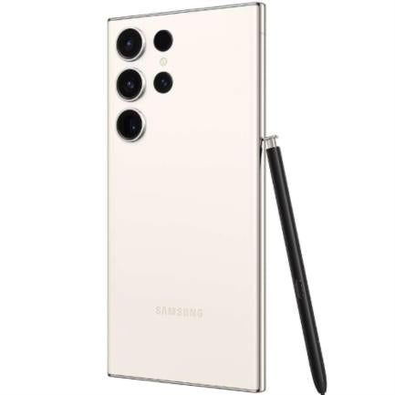 SAMSUNG - Smartphone Samsung S23 Ultra 6.8" 512GB/12GB Cámara 200MP+12MP+10MP+10MP/12MP Octacore Android 13 Color Crema