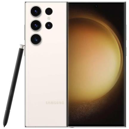 SAMSUNG - Smartphone Samsung S23 Ultra 6.8" 512GB/12GB Cámara 200MP+12MP+10MP+10MP/12MP Octacore Android 13 Color Crema