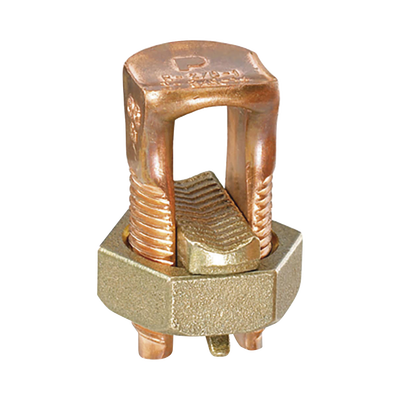 PANDUIT - Conector Mecánico de Puesta a Tierra, de Cobre, Para Cables de Calibre 8 a 4 AWG