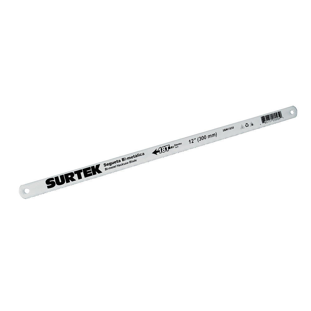 Surtek - Segueta bimetal 12 in 18dpp 50pz