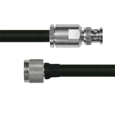 EPCOM INDUSTRIAL - Cable Coaxial RG-214/U de 110 cm, en 50 Ohm, 0.425", CD-4 GHz, con Conectores BNC Macho a N Macho.