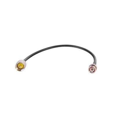 EPCOM INDUSTRIAL - Jumper de 30 cm fabricado con cable RG-58U-SYS, conector "BNC" y "UHF" en el otro extremo
