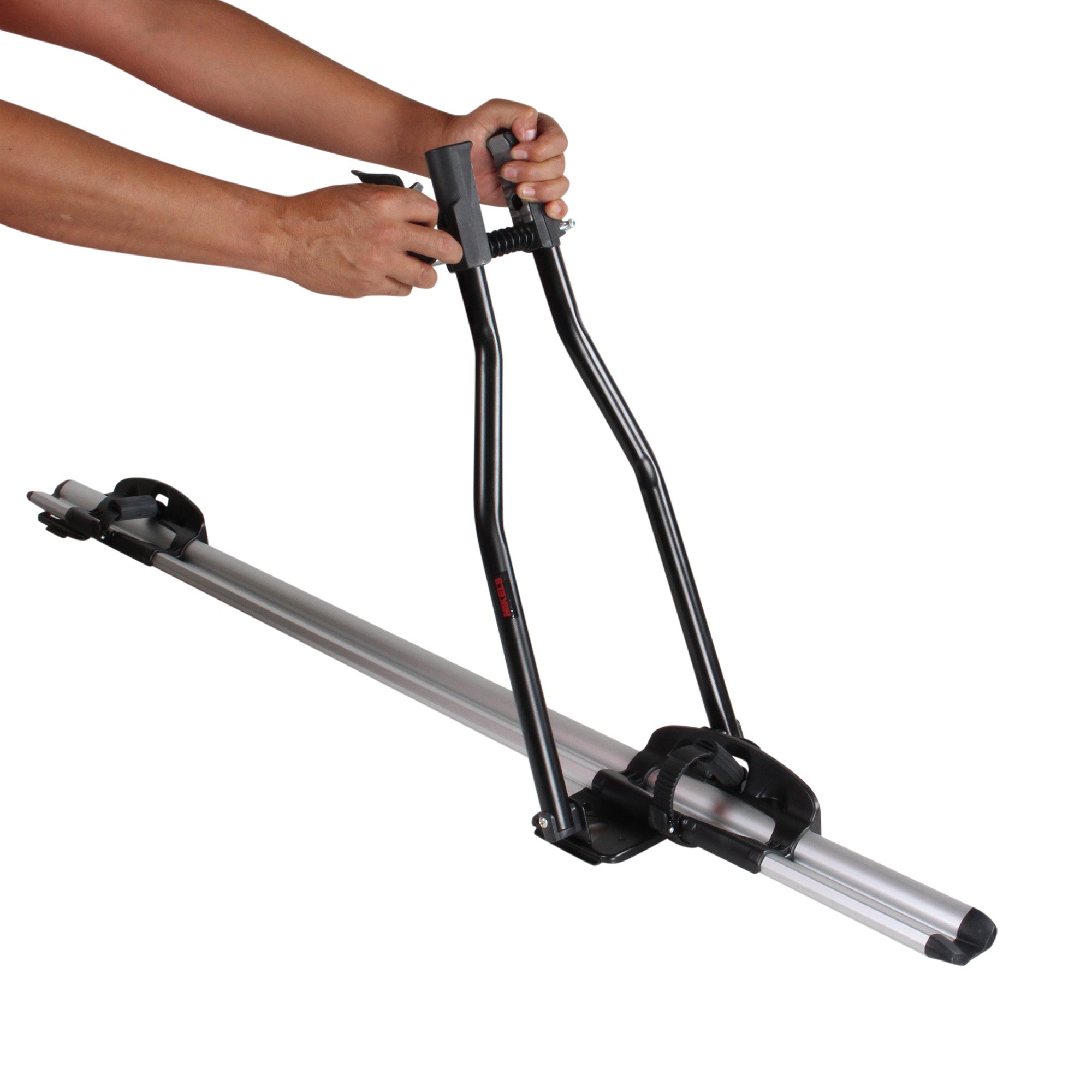 Soporte para bicicletas de aluminio montaje en toldo
