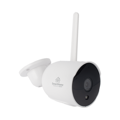 SMARTHOME BY EPCOM - CAMARA BALA IP 2MP| WIFI | AUDIO DE 2 VIAS| ALMACENAMIENTO EN MICROSD| LENTE DE 4MM | ANGULO DE APERTURA 90 GRADOS IP65