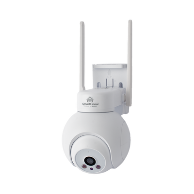 SMARTHOME BY EPCOM - Cámara IP PT 2 MP | CSIM 4G | Visión Nocturna a Color | Audio Bidireccional | Autoseguimiento Inteligente | Grabación Continua | Uso en Interior | Exterior con Protección IP65