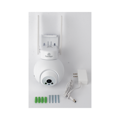 SMARTHOME BY EPCOM - Cámara IP PT 2 MP | CSIM 4G | Visión Nocturna a Color | Audio Bidireccional | Autoseguimiento Inteligente | Grabación Continua | Uso en Interior | Exterior con Protección IP65