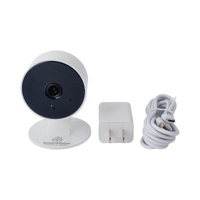 SMARTHOME BY EPCOM - Cámara Wifi 3MP | WiFi 2.4 | Detección de Humanos, Mascotas, Llanto | Audio de 2 Vías | Almacenamiento microSD | Interior