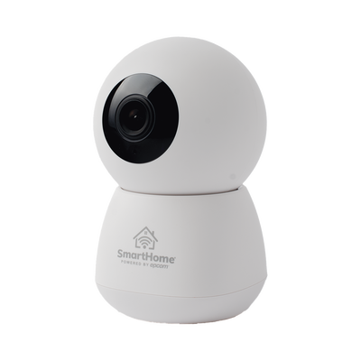 SMARTHOME BY EPCOM - Mini Cámara IP PT 4 Megapíxel | Wi-Fi | Seguimiento Inteligente |  Detección de mascotas |  Audio Bidireccional | Notificación Push | Ranura para Memoria | Uso en Interior | Ángulo de vision: 102°