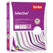 SCRIBE - Papel Cortado Scribe Selective Oficio 99% Blancura 70gr Caja C/5000 Hojas