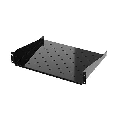 LINKEDPRO BY EPCOM - Charola para Soportar Equipos en Rack de 19, Profundidad de 34 cm, Color Negro, 1U