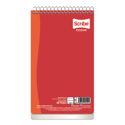 SCRIBE - Block Taquigrafia Largo Scribe Raya 80 Hojas