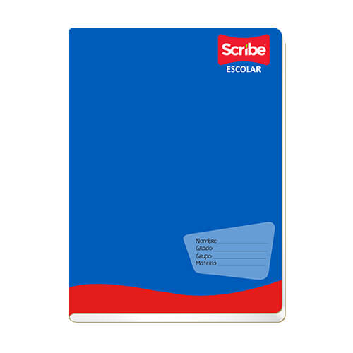 SCRIBE - Cuaderno Scribe Clásico Francés Grapado C7 100 Hojas