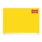 SCRIBE - Cuaderno Cosido Italiano Scribe Raya 100 Hojas