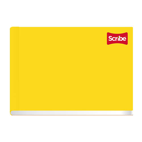 SCRIBE - Cuaderno Cosido Italiano Scribe Raya 100 Hojas