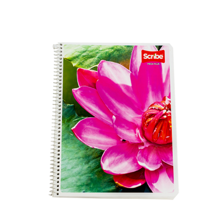 SCRIBE - Cuaderno Scribe Profesional Mega Blanco 100 Hojas