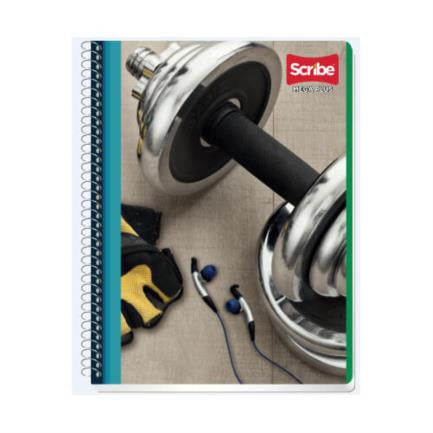 SCRIBE - CUADERNO SCRIBE PROFESIONAL MEGA DOBLE RAYA 100 HJS