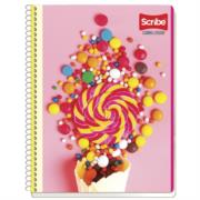 SCRIBE - Cuaderno Scribe Mega Plus Espiral Francés 100H 48P
