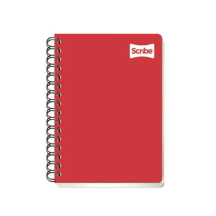 SCRIBE - Cuaderno Scribe Forma Francesa Espiral Doble cuadro chico (C5) c/100 Hojas