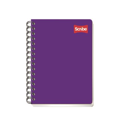 SCRIBE - Cuaderno Scribe Forma Francesa Espiral Doble cuadro grande (C7) c/100 Hojas
