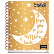 SCRIBE - Cuaderno Scribe Book Incolors Raya pasta dura espiral doble 100 hojas