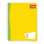 SCRIBE - Cuaderno Profesional Scribe Escolar Raya Espiral Doble 200 Hojas