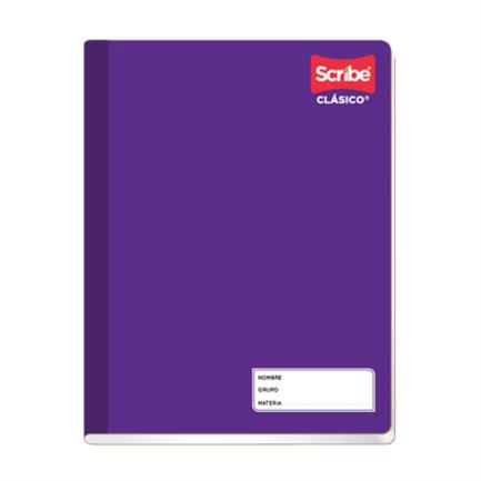 SCRIBE - Cuaderno Cosido Colegial Scribe Clásico C5 Cuadro Chico 100 Hojas
