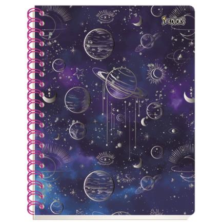 SCRIBE - Cuaderno Scribe Incolors Raya Espiral Doble 100 Hojas