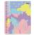 SCRIBE - Cuaderno Scribe Incolors Raya Espiral Doble 100 Hojas