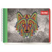 SCRIBE - Cuaderno Italiano Espiral Scribe Mega Raya 100 hojas