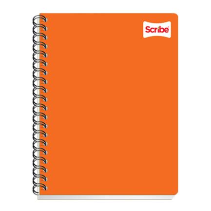 SCRIBE - Cuaderno Profesional Scribe Clasico Raya Espiral Doble 200 Hojas