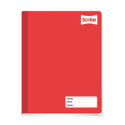 SCRIBE - Cuaderno Cosido Colegial Scribe Clásico Raya 100 Hojas