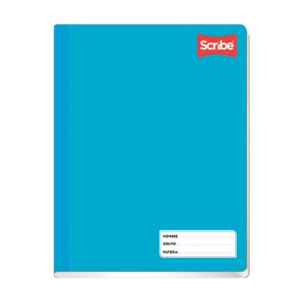 SCRIBE - Cuaderno Cosido Colegial Scribe Clásico Raya 100 Hojas