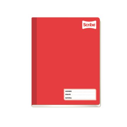 SCRIBE - Cuaderno Frances Cosido Scribe Clasico Raya 100 Hojas