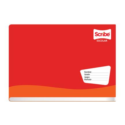 SCRIBE - Cuaderno Italiano Escolar Grapado Scribe C5 Cuadro Chico 100 Hojas