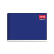 SCRIBE - Cuaderno Scribe Cosido Italiano Raya Serie III 100 Hojas0Hojas