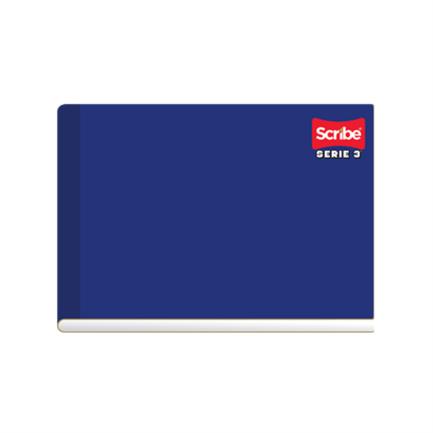 SCRIBE - Cuaderno Scribe Cosido Italiano Raya Serie III 100 Hojas0Hojas