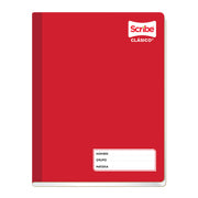 SCRIBE - CUADERNO SCRIBE FRANCES C7 100 HJS pasta semirigida