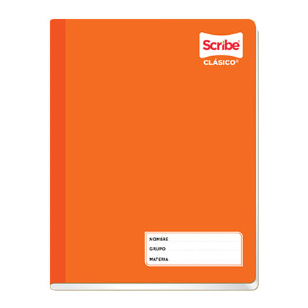 SCRIBE - CUADERNO SCRIBE FRANCES DOBLE RAYAS 100 HJS pasta semirigida