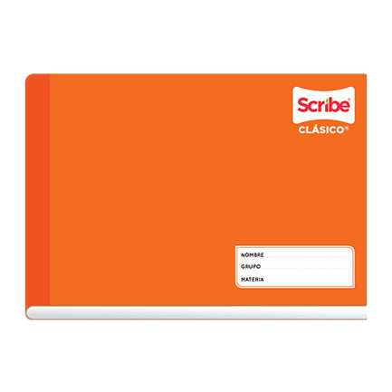 SCRIBE - CUADERNO SCRIBE ITALIANA BLANCO 100 HJS pasta semirigida