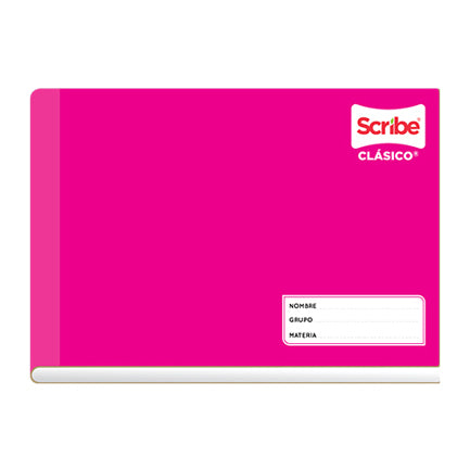 SCRIBE - CUADERNO SCRIBE ITALIANA BLANCO 100 HJS pasta semirigida