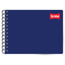 SCRIBE - CUADERNO SCRIBE ITALIANO CLASICO C5 100 HJS doble espiral