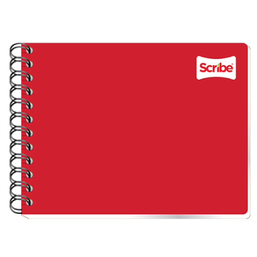 SCRIBE - CUADERNO SCRIBE ITALIANO CLASICO DOBLE RAYA 100 HJS doble espiral