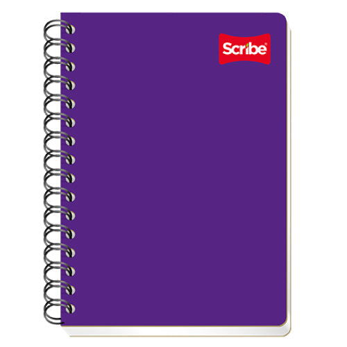 SCRIBE - CUADERNO SCRIBE FRANCES CLASICO DOBLE RAYAS 100 HJS doble espiral