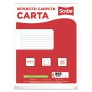 SCRIBE - Paquete de Hojas Scribe Carta 100 Hojas