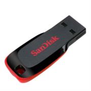 SANDISK - Memoria USB SanDisk Flash Cruzer Blade 16GB USB 2.0 Color Negro SDCZ50-016G-B35