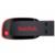 SANDISK - Memoria USB SanDisk Flash Cruzer Blade 64GB USB 2.0 Color Negro SDCZ50-064G-B35