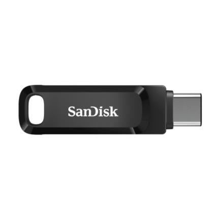 SANDISK - Memoria USB SanDisk Ultra Dual Drive Go 128GB USB 3 2  Type-A y  Color negro SDDDC3-128G-G46