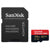 SANDISK - Memoria Flash SanDisk Extreme Pro 128GB MicroSDXC UHS-I Clase 10 con Adaptador